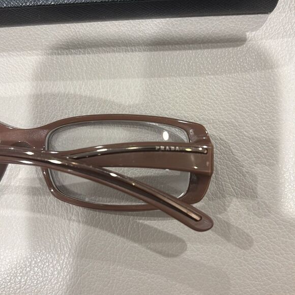 PRADA VPR06M Eyeglasses in color Hazelnut Mordore main image 6